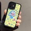Мультяшный чехол для телефона с Дораэмоном Для iPhone 17 16 E 15 14 13 12 11 Pro Max Plus Задняя крышка