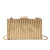 Diagonal Chain Small Square Bag Women Easy To Take The Net Than The Iron Net Hand Dinner Bag Shoulder Bag