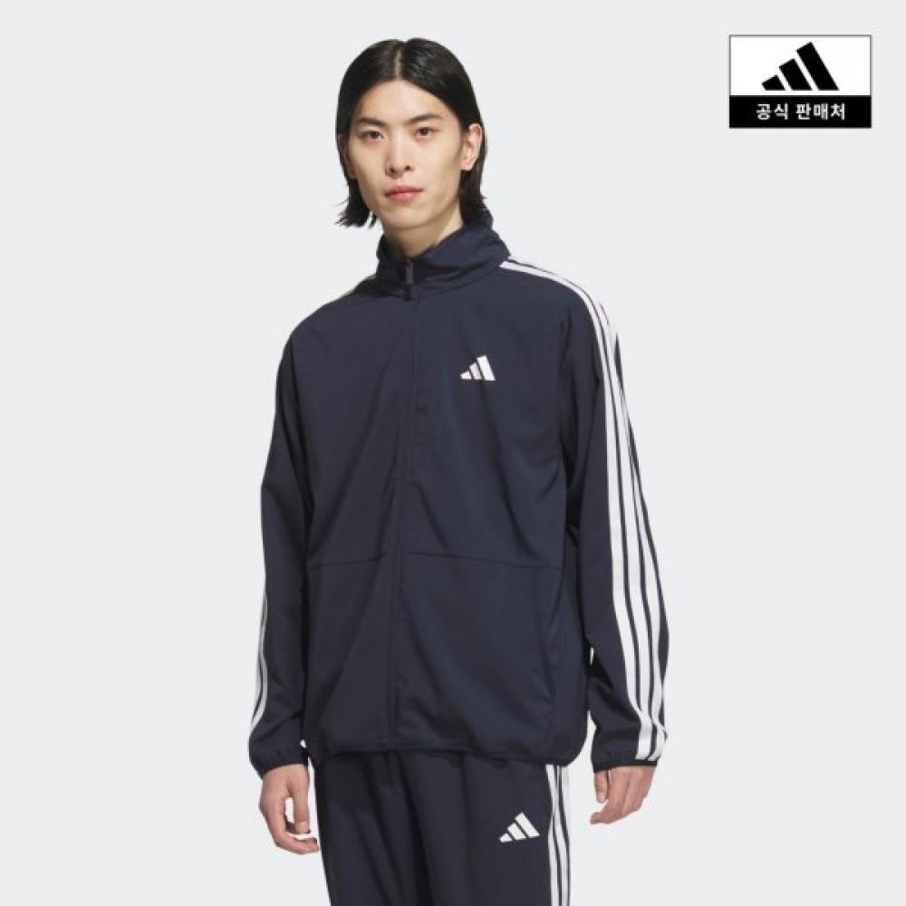 Adidas Новый спортивный верх Performance 3s Regular Fit Light Woven Track Top Jv7000jv7002jv7001