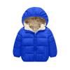 Детские пальто, зимние толстые куртки для мальчиков, теплая плюшевая утепленная верхняя одежда для девочек, меховая куртка с капюшоном, детская одежда, зимний комбинезон