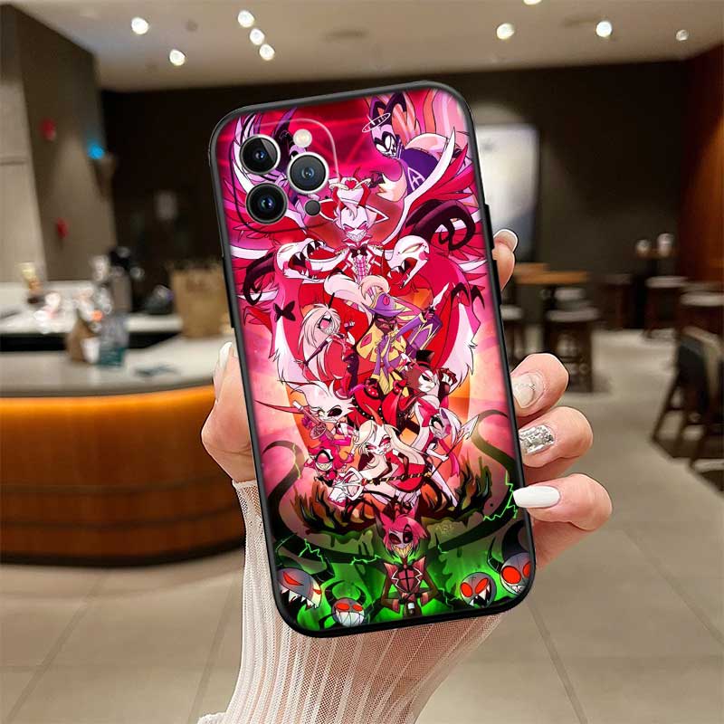 RE35 H-Hazbins Alastor H-Hotels Phone Case for Samsung Galaxy S20 S21 S22 Ultra FE + Plus A21S A22 A24 A25 A26 A30 A30S A31
