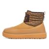 Classic Mini Lace-Up Short Snow Boots Men Boots Tan 1133776-WHEA
