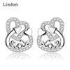 Lindon Copper Alloy Zircon Earrings Drop Earrings For Women Wedding Party Gifts