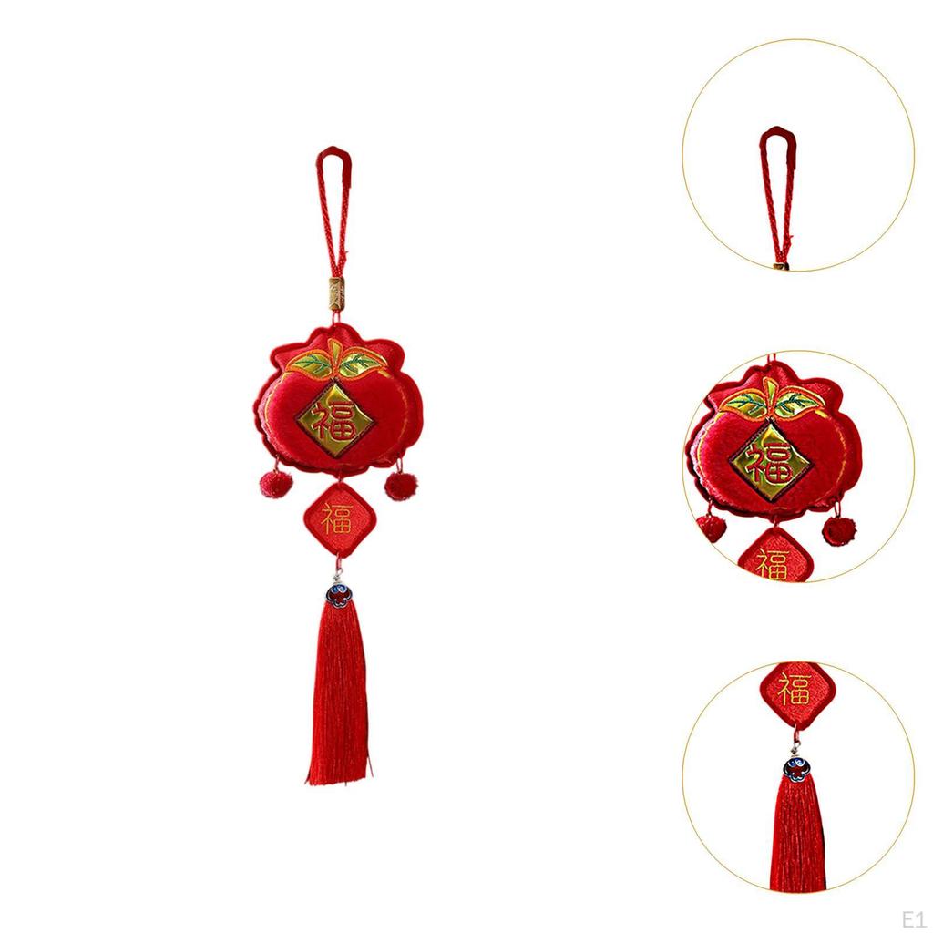 Китайское украшение на год, подвесной шарм с кисточками, фэншуй, подвесное украшение в виде змеи