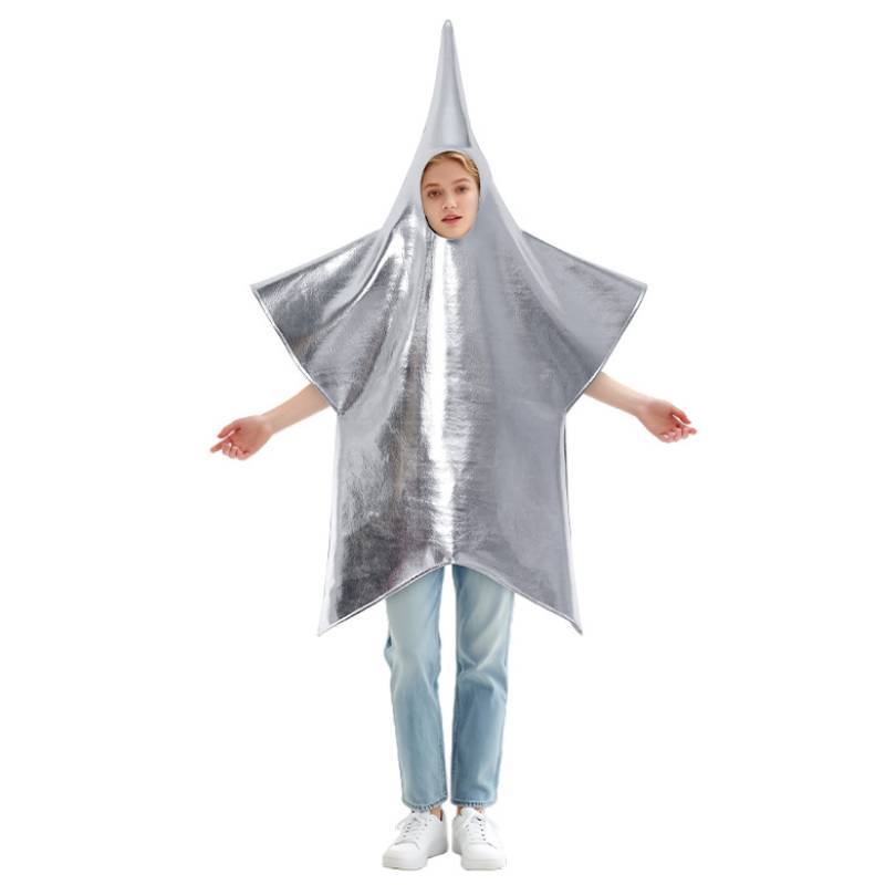 Kids Star Cosplay Costume With Soft Polyester Material For Christmas Stage Performances