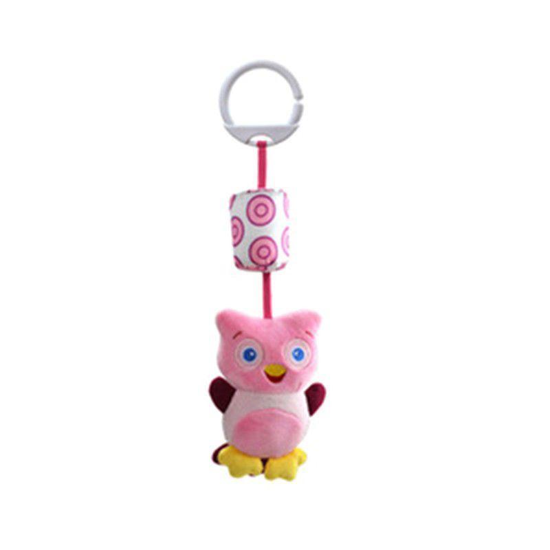 Colorful Plush Animal Handbells Bed Bells Ideal Gift For Babies And Toddlers