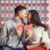 Valentines Day Decoration Banner Heart Banner Hanging Streamer Hanging Sign For Valentines Day Home Hanging Party