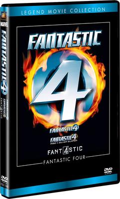 Коллекция DVD «Фантастическая четверка» (комплект из 3 дисков)