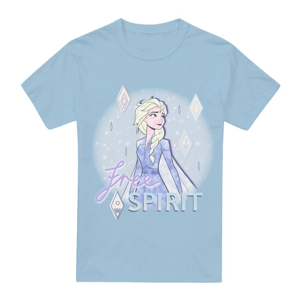 Frozen Believe in Yourself With Elsa T-Shirt Light Blue