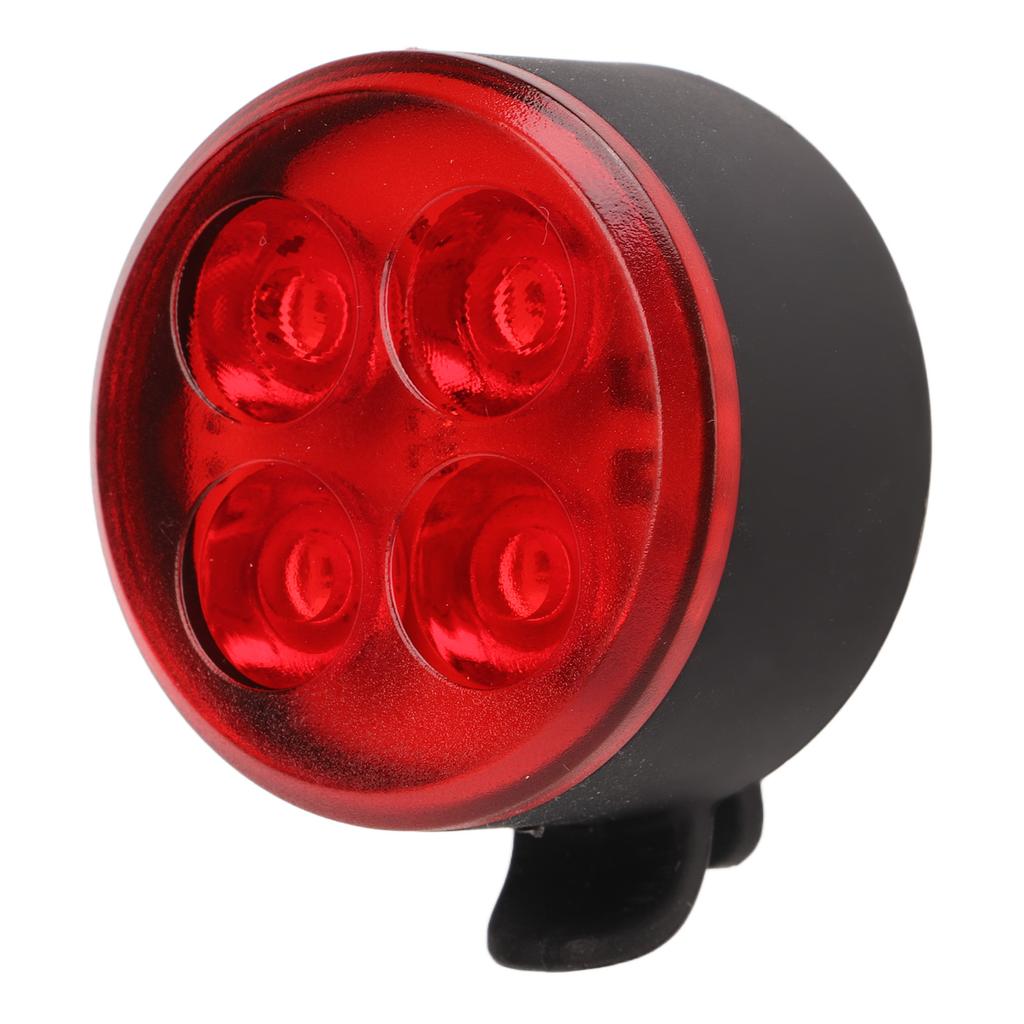 Bicycle Rear Light USB Rechargeable Waterproof Bike Taillight Safety Warning Light 350mAh Red for