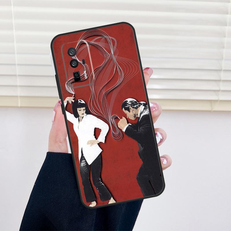 Pulp Fiction Movie Poster Cover For Xiaomi 15 14 13 Ultra 11T 12T 13T 14T Pro POCO X7 Pro X3 X5 X6 M6 F5 F6 Pro Case