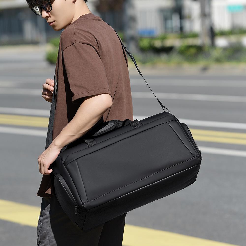 Large Capacity Travel Gym Bag Short Distance Luggage Bag Oxford Cloth Duffel Bag Sports Bag