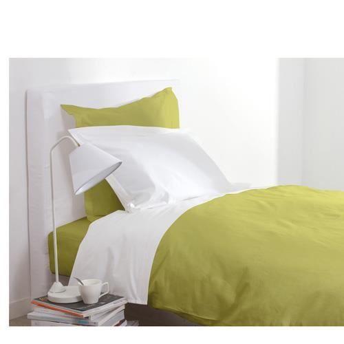 Duvet Cover - ATMOSPHERA - Anise - 100% Cotton - 140 X 200 Cm - Green