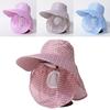 Wide Brim Beach Cap Breathable Fishing Cap New Fisherman Hat  Summer