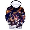 Kimetsu No Yaiba Demon Slayer Men's and Women's 3D Print Sweatshirts Casual Kids Hoodies for Boys Girls Pullover Anime Coat 6XL