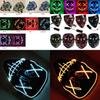 Led Light Mask Up Funny Mask The Purge Election Year Ideal For Halloween And Cosplay Events