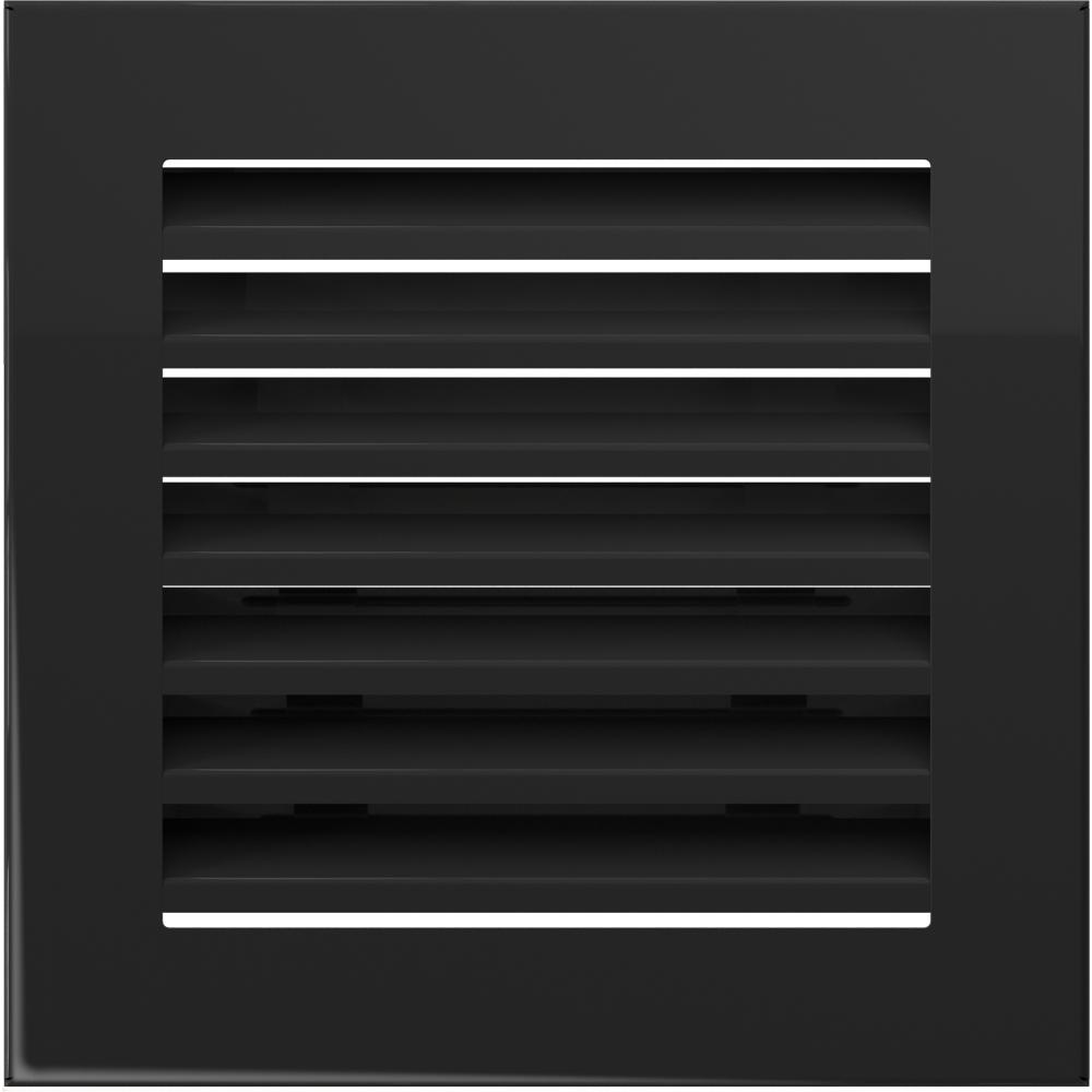 Вентиляционная крышка FRESH 17x17 черная