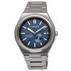 CITIZEN ZENSHIN Collection AUTOMATIC Automatic Watch Super Titanium Sapphire Glass Textured Face Blue Overseas Model [Citizen] Men's NJ0180-80L
