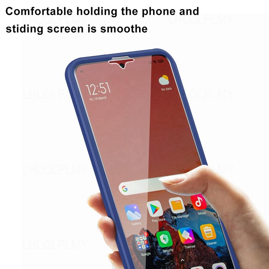 Противоударный чехол спереди и сзади для Xiaomi 13T Pro Redmi Note 13 12 Pro 5G 12C A1 A2 Plus 12S, чехол на 360 градусов