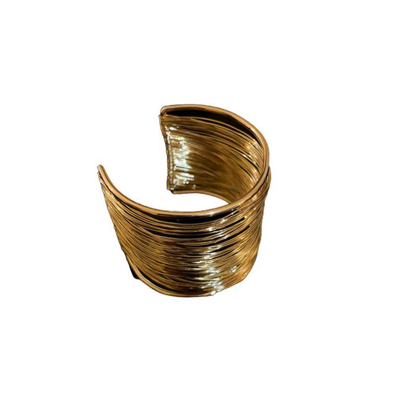 Niche Style Multi-Layer Iron Wire Bracelet Sexy Cold Wind Opening