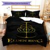 Elden Ring Crown Bedding Quilt Set Quilt Cover Pillowcase Home Decoration Birthday Gift (1 * duvet cover + 2 * pillowcase, without core)