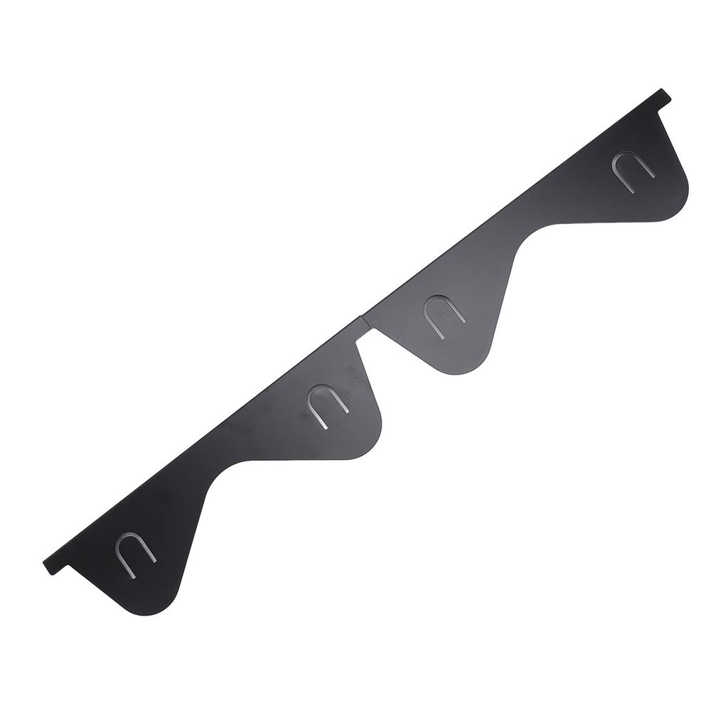 2 пары накладок на зазор между плитой и столешницей, черная нержавеющая сталь, выдвижные, можно мыть в посудомоечной машине, защита от зазора для кухни