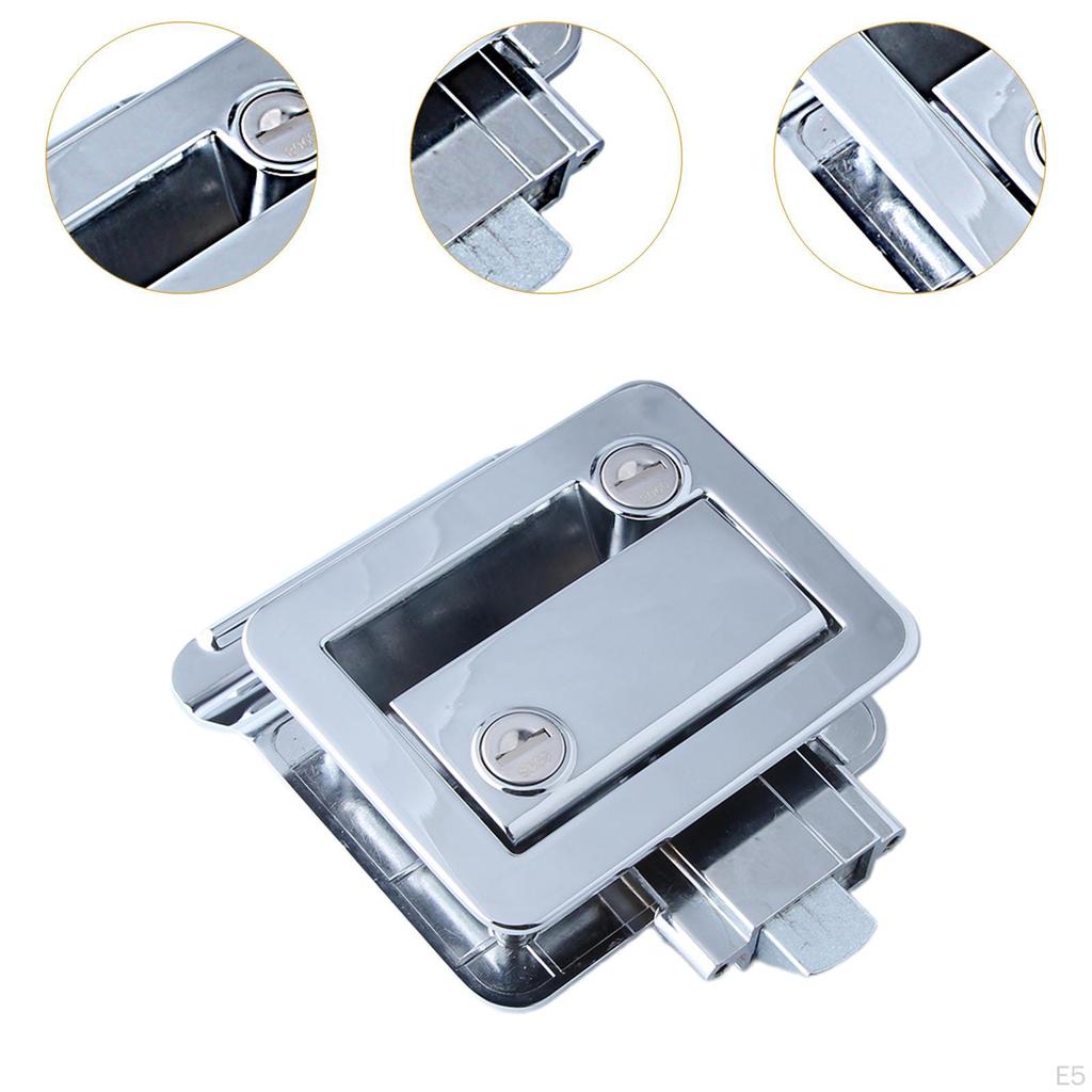 Дверной замок для автофургона с защелкой Входная защелка Простая установка Аксессуары для путешествий с ключами Замена запасных частей