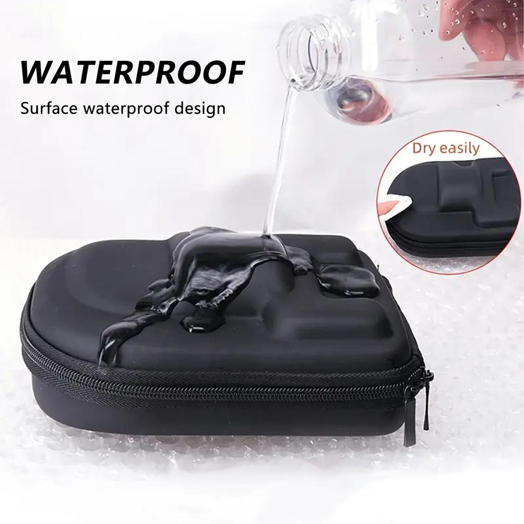 EVA Fishing Wheel Storage Bag Left/Right Hand Fishing Tackle Tools Protector Box Suitable for Baitcasting Drum Reel