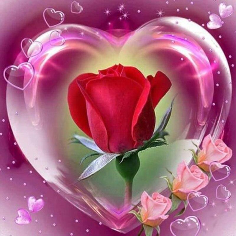 Птица своими руками и; Цветок 5D Алмазная Картина Полная Круглая Дрель Стразы Алмазная Вышивка Крестом Мозаика Настенное Искусство Домашний Декор