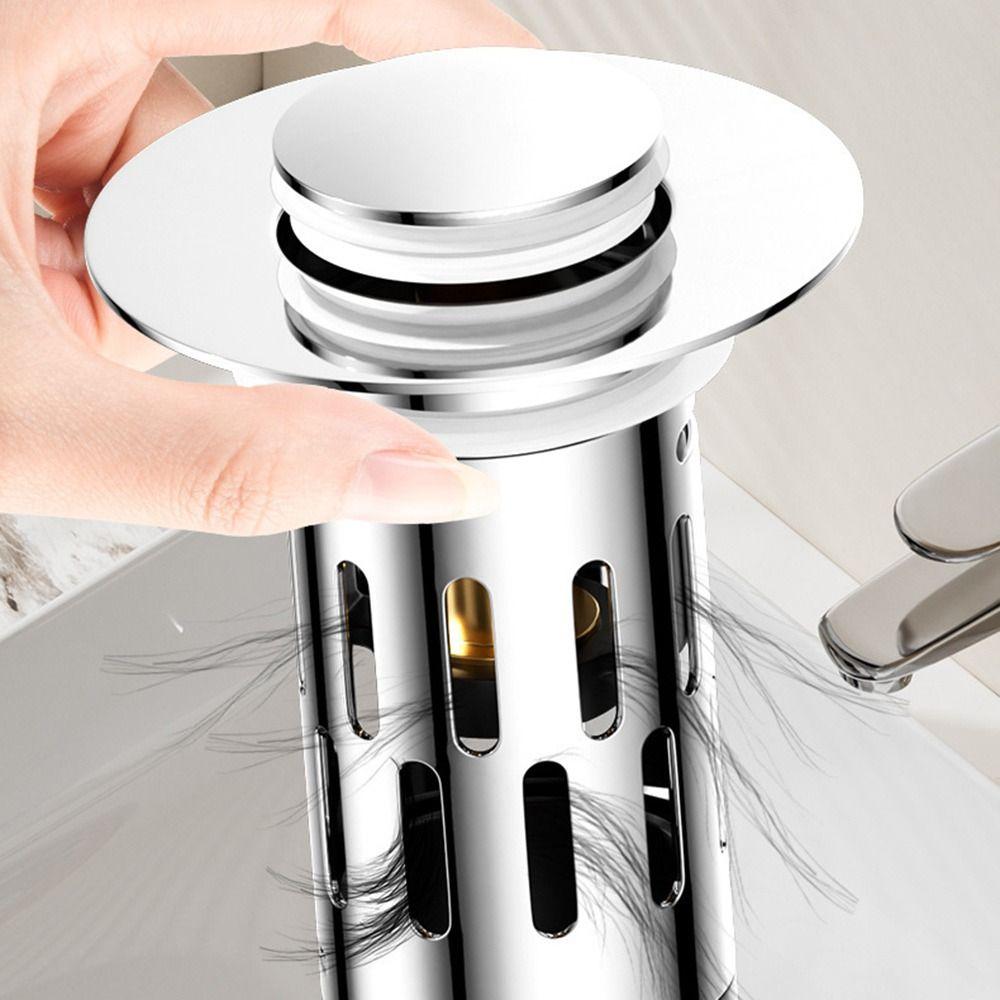 Odor Proof Floor Drain Filter Durable Sink Strainer Basin New Pop-Up Bounce Core  Kitchen Bathroom