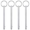 316 Stainless Steel Quick Release Pin, Bimini Top Pin, Marine Hardware, 4-piece Set.