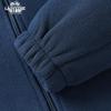 LAOYECHE Men's Autumn/Winter Stand Collar Fleece Jacket