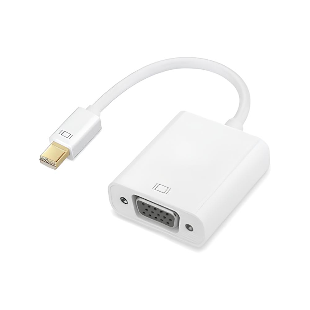 Adapter mini dp displayport na vga macbook / imac konwerter przejściówka