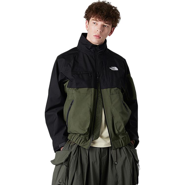 THE NORTH FACE Urban Exploration Waterproof Windbreaker Jacket Men's Ebony Green NF0A8CJH-21L