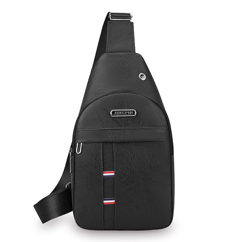 Men's Multifunctional Business Travel Chest Bag: Stylish, Portable, and Spacious Shoulder Messenger Bag