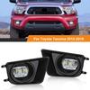 Светодиодные противотуманные фары для Toyota Tacoma Дневные ходовые огни (DRL) Ангельские глазки Галогенная фара Автомобильные аксессуары 12В