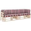 Day and Night - Day and Night 2-seater Pallet Sofa with Impregnated Pine Wood Cushions