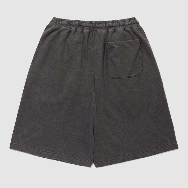 UMBRO Comet Washed Knee-Length Balloon Fit Shorts Charcoal Ur321Chp73