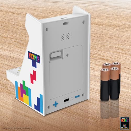 My Arcade Tetris Nano Player Pro: Официально лицензированный, 201 игра, 4,5-дюймовая ретро-видеоигра для коллекционирования