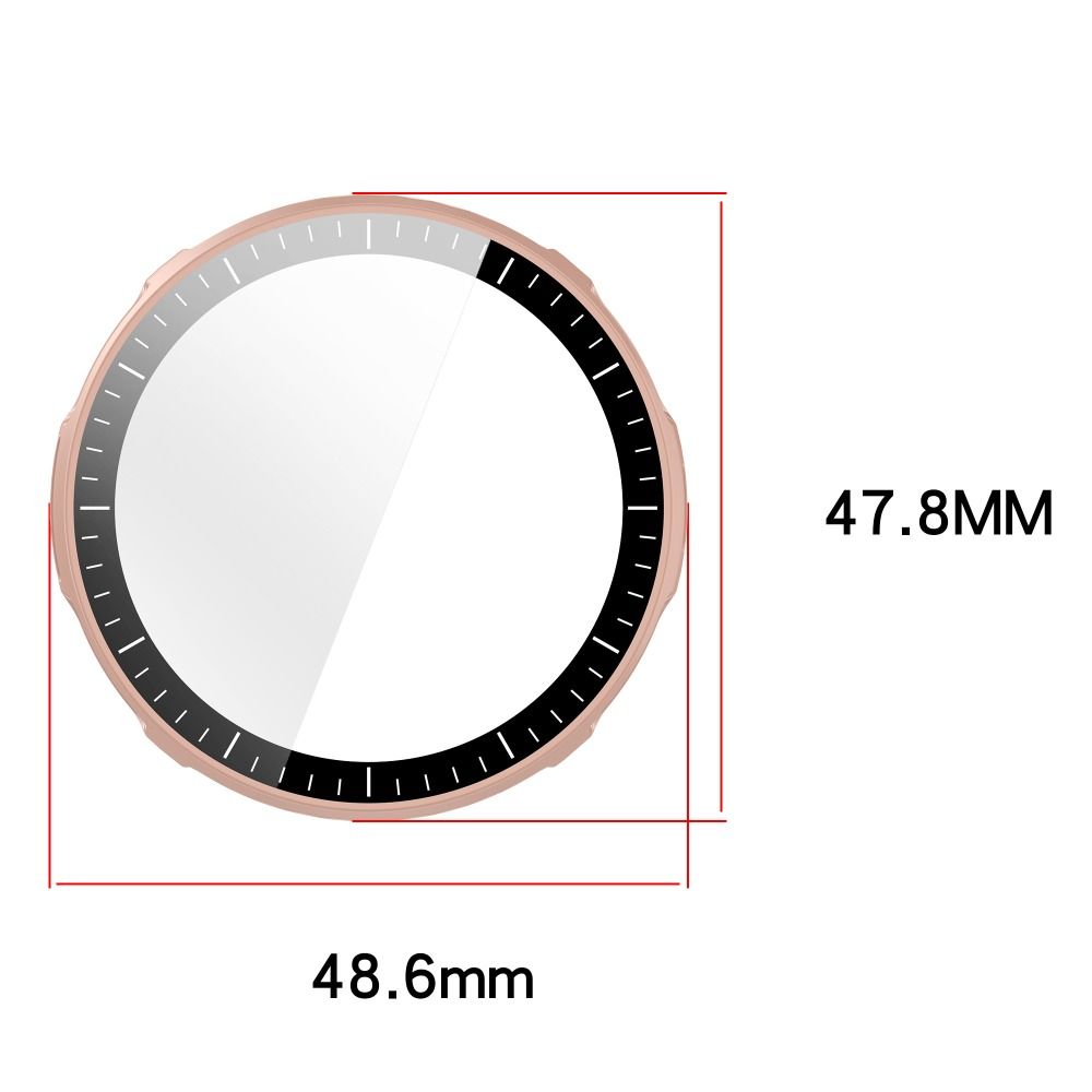 PC+Tempered Screen Protector Cover Shell for Amazfit Active 3 Premium Smart Watch Accessories