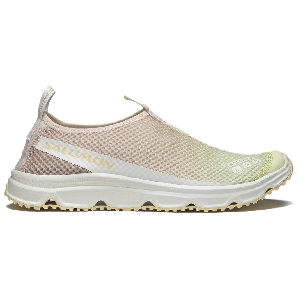 SALOMON Rx Moc 3.0 Нескользящие и дышащие низкие повседневные кроссовки для бега Унисекс Бежевый Розовый L47449100