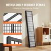 VEVOR Room Divider, 4 Panel Japanese Room Divider, Wood Folding Privacy Screen Indoor, Japanese Partition Dividers Portable Decoration Screens
