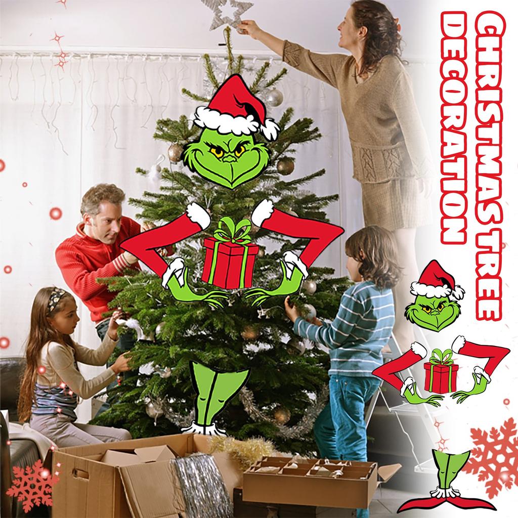 Декор для елки, верхушка для елки, рождественские украшения для маленькой елки