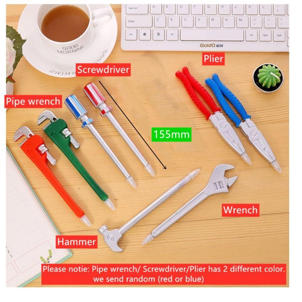 0.5mm Black Ink Hammers Wrenches Simulation Hardware Tools Pen Writing Tool Gel Pen Ballpoint Pen