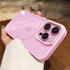 Новый розовый прозрачный акриловый чехол для iPhone 17 16 15 14 11 Pro Max 13 12 Mini Жесткий Противоударный Мощный Магнитный Чехол Magsafe