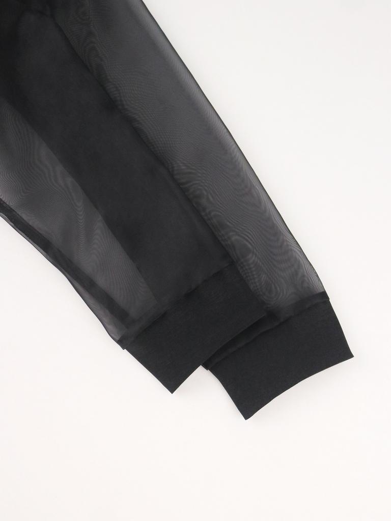 AOMEI Сексуальные комбинезоны большого размера для женщин, черный галстук-бабочка с длинными рукавами и высокой талией, прямые комбинезоны, коктейльные женские вечерние комбинезоны, цельный наряд