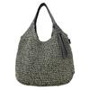 3098 Lightweight Tote Bag with Tassel LT Round Basket [Rootote] (Khaki)