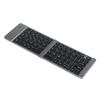 Foldable Wireless Bluetooth Keyboard, Ultra-Lightweight, Slim, Portable, English Layout, 3-Device Switching, Type-C Rechargeable, Compatible with