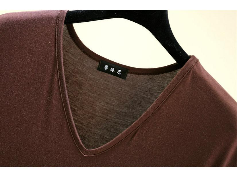 Women's Plus Size V-Neck Modal Tank Top - 2024 Summer Casual Solid Color, Sleeveless and Loose Fit