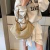 Parent Shoulder Bag Bohemian Beach Bag Beach Handbag Hollow Shoulder Bag Straw Woven Bag  Travel